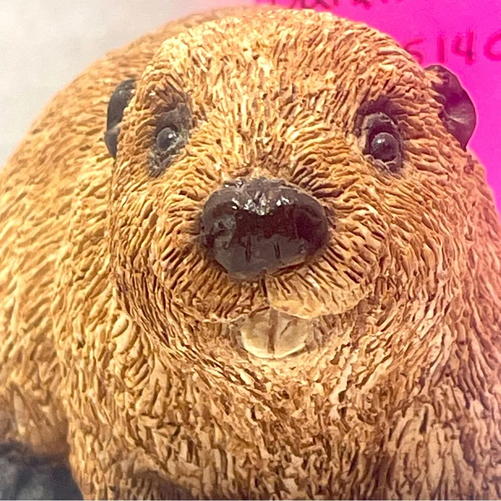 Vintage United Designs Beaver figurine sculpture - Picture 7 of 12